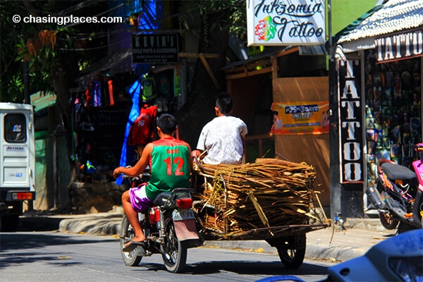 Despite tourism. Boracay still has some local flavour remaining. 