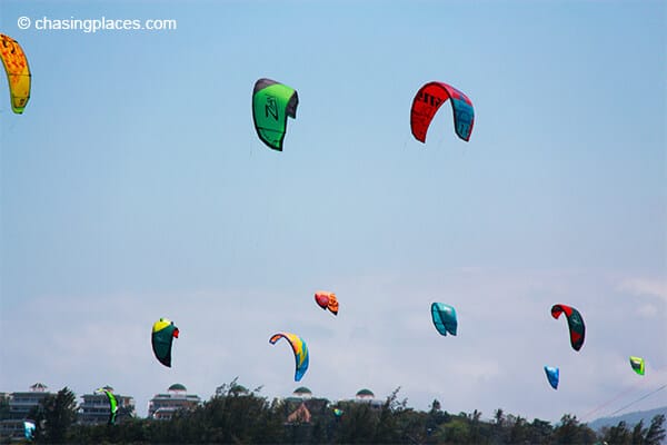 There is always something to look at when you're at Bulabog Beach, Boracay.