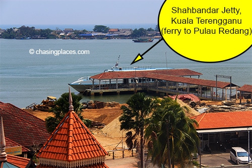 Shahbandar Jetty, Kuala Terengganu, heading to Pulau Redang