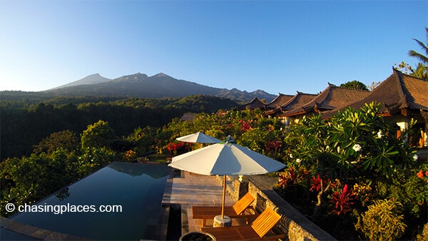 Sunset at Rinjani Lodge... simply breathtaking...