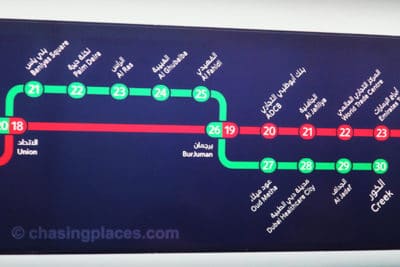 How to Get to Dubai’s Remarkable Gold Souq (Market) Using The Dubai Metro